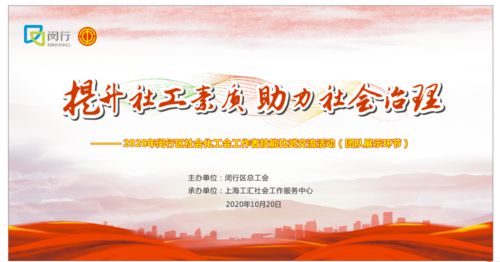 喜訊！虹橋鎮(zhèn)榮獲一等獎(jiǎng)，閔行區(qū)2020年社會(huì)化工會(huì)工作者技能比武交流活動(dòng)圓滿落幕